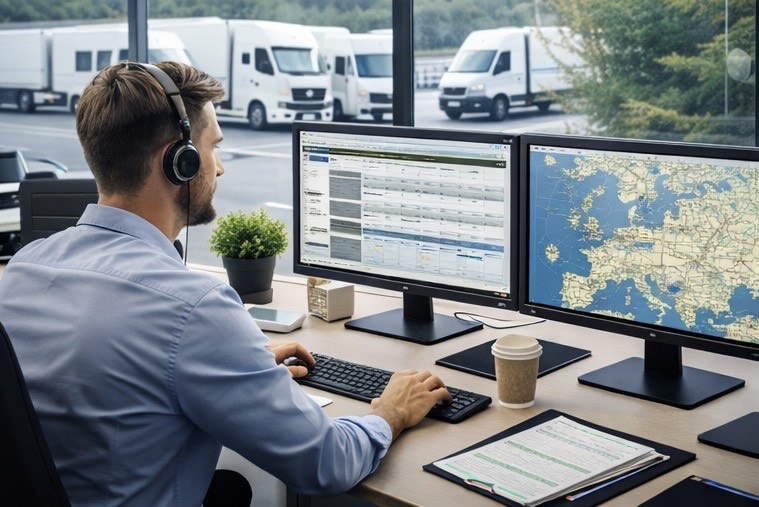 Logistična pisarna podjetja Koprax